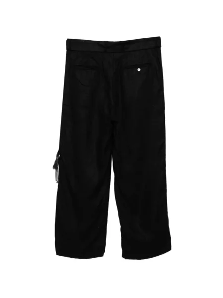 Cu centură pantaloni Midorikawa negru