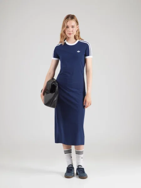 ADIDAS ORIGINALS Šaty modrá biela