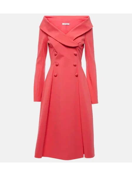 Rochie midi Dorothee Schumacher până la genunchi de costum roz