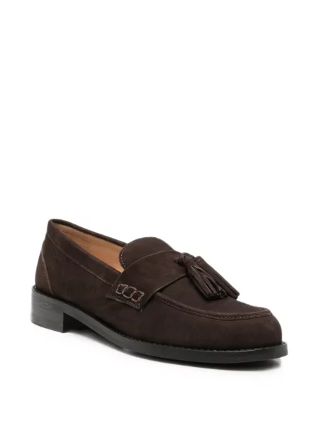 Pantofi loafer Twinset maro