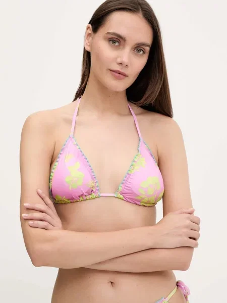United Colors of Benetton Plavková podprsenka růžová