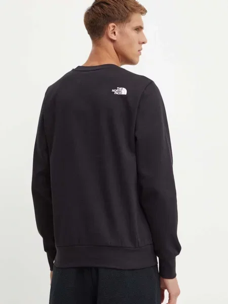 Кофта The North Face Easy Crew з принтом чорний