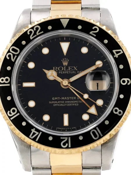 Часовник Rolex черно