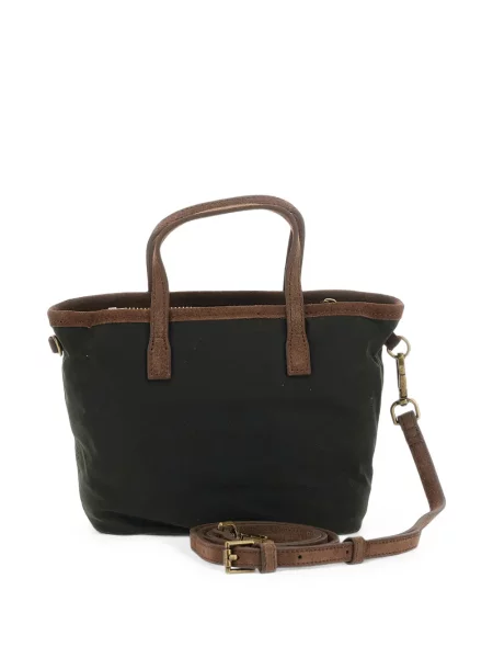 Geantă shopper Mc2 Saint Barth verde