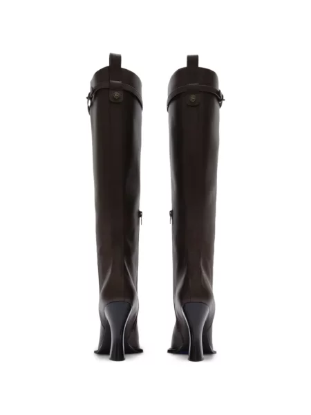 Botine Burberry din piele maro