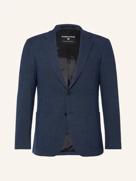 Strellson Oblekové Sako Slim Fit dark blue modré