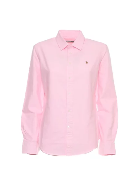 Koszula Polo Ralph Lauren z twillu różowa