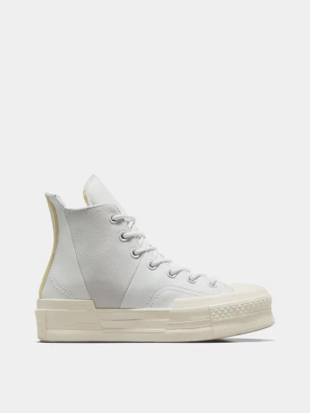 CONVERSE Кеди високі Без підкладки білий