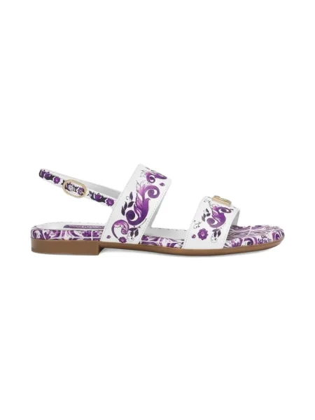 Sandały dziecięce Dolce And Gabbana białe