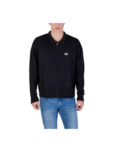Tommy Jeans kardigan czarny