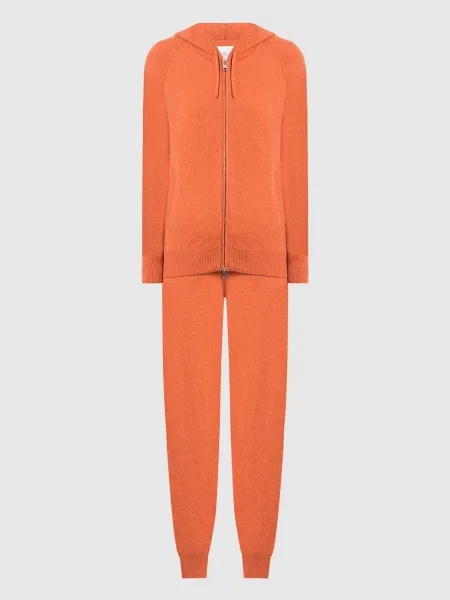 Спортивний костюм з кашеміра Babe Pay Pls помаранчевий