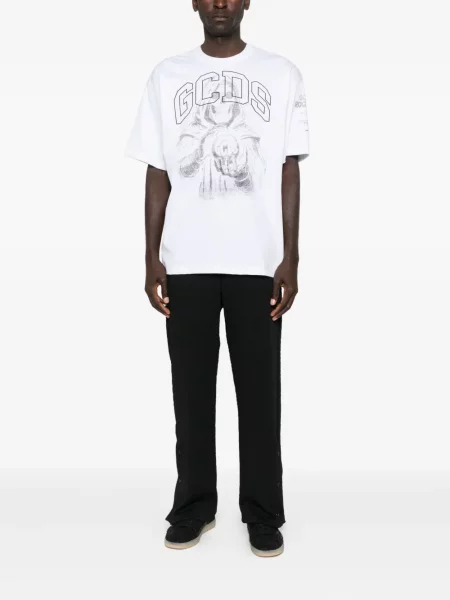 Tricou Gcds cu imagine alb
