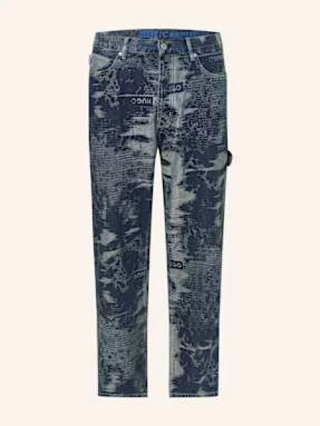Hugo Blue jeansy granatowe