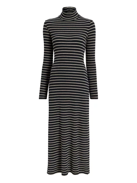 Rochie midi Proenza Schouler White Label cu dungi până la genunchi de costum alb