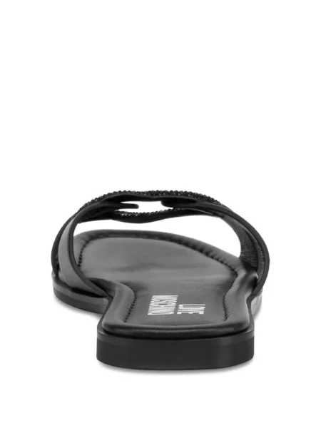 Sandale Love Moschino din piele negru