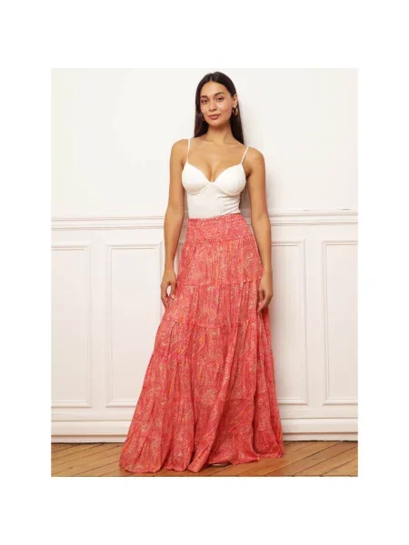 Fustă La Modeuse portocaliu