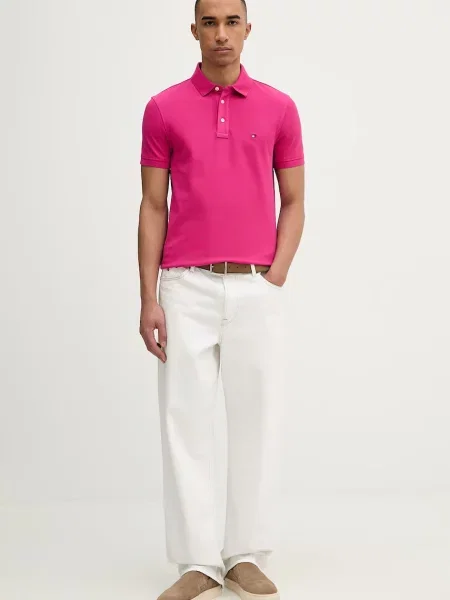 Tommy Hilfiger polo majica roza