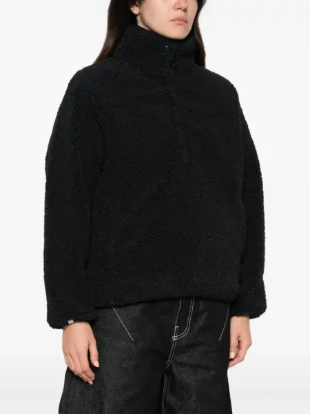 Geacă The Upside din fleece negru