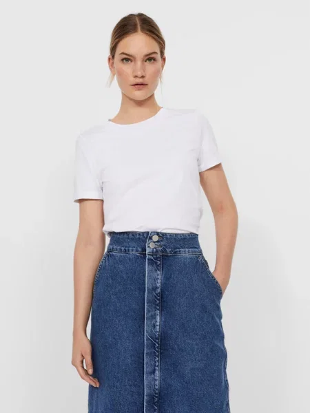Vero Moda T-shirt White λευκό