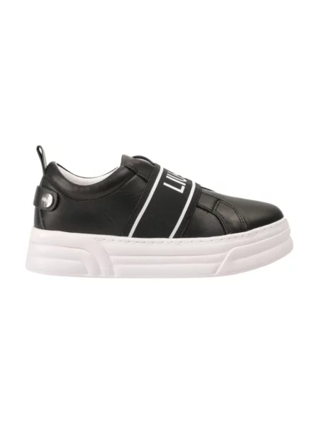 Sneakersy Liu Jo skórzane czarne