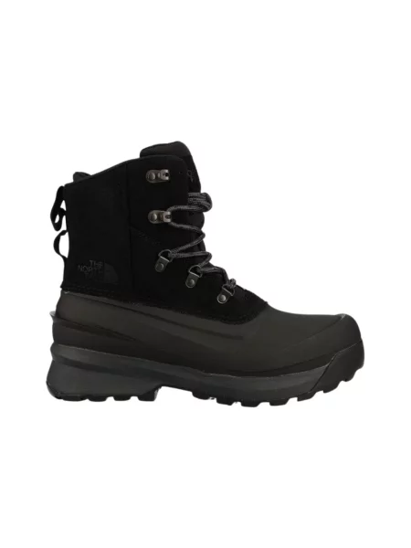 Botki The North Face skórzane wodoszczelne czarne