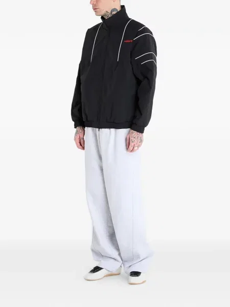Geacă Adidas alergare negru