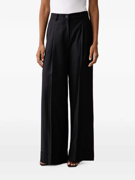Pantaloni palazzo Vicolo negru