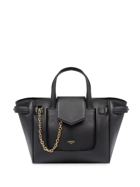 Geantă shopper Lancel din piele negru