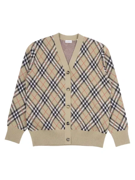 Kardigan Burberry beżowy