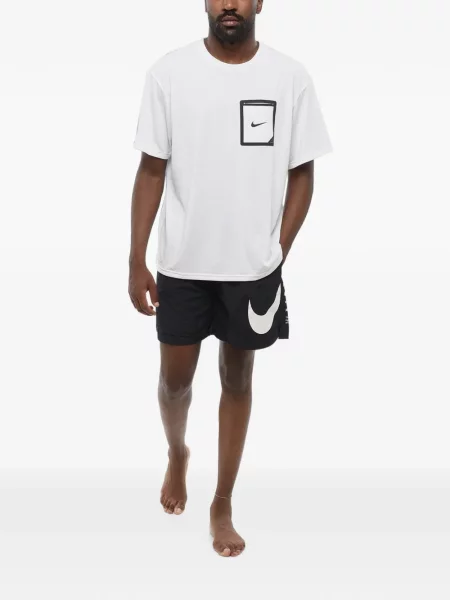 Scurt chiloți Nike cu imagine cu model floral negru