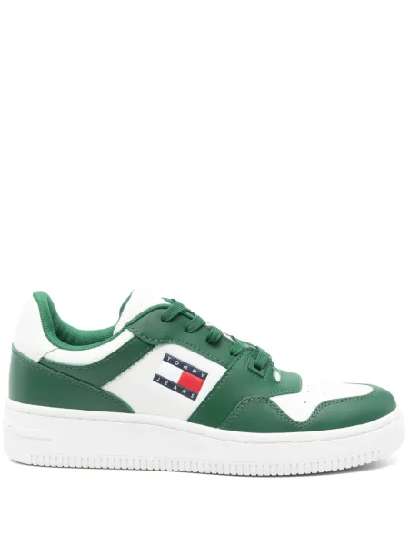 Sneakerși Tommy Jeans verde