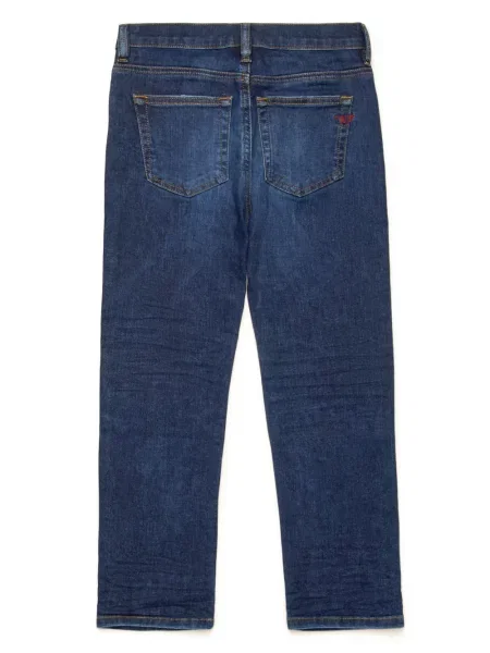 Jeansy straight leg dziecięce Diesel 2020 D-VIKER niebieskie