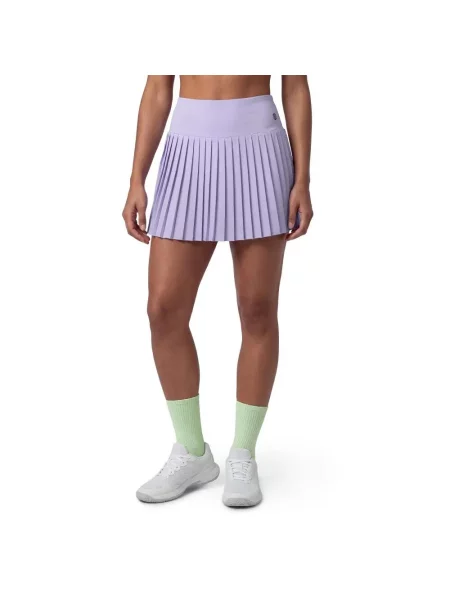 Spódnico-spodenki do gry w padla Padel Siroko Lagrima-W Lavender niebieskie