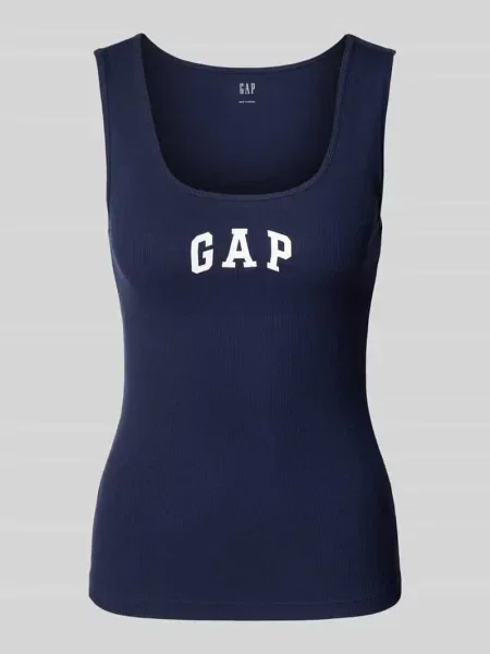 Top Gap z nadrukiem granatowy