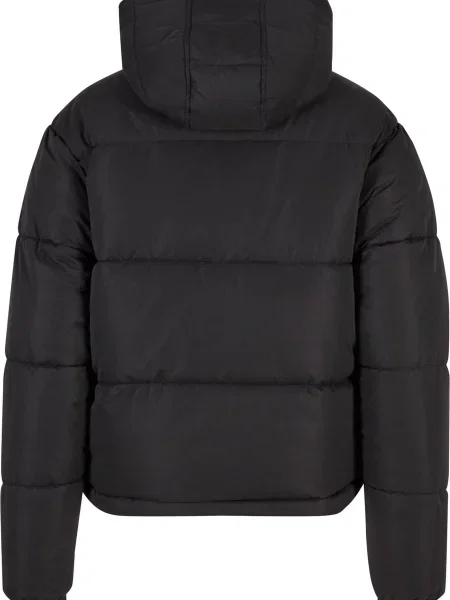Urban Classics Geacă de primăvară-toamnă negru