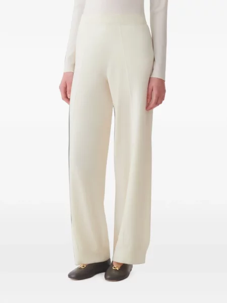 Pantaloni Fabiana Filippi alb