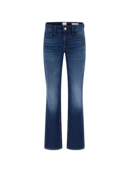 Blugi Guess cu autograf albastru