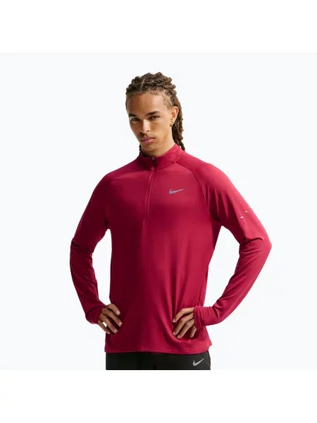 Кофта для бігу Nike Stride Zip Dri-Fit tough red червоний