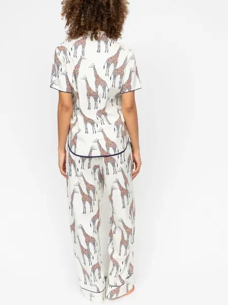 Пижама Cyberjammies из модала белая