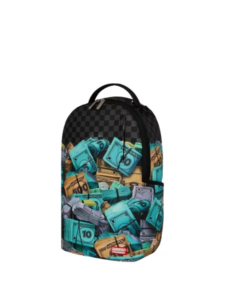 Rucsac Sprayground în carouri negru