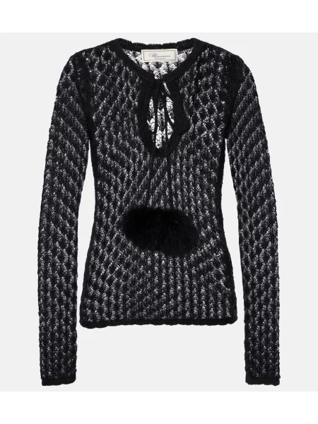 Pulover Blumarine tricotate negru