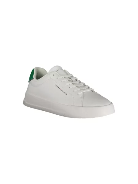 Sneakersy Tommy Hilfiger skórzane białe
