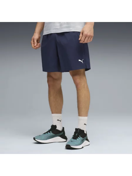PUMA tkane szorty TRAIN ALL DAY Foundations 7" Akcesoria S niebieski