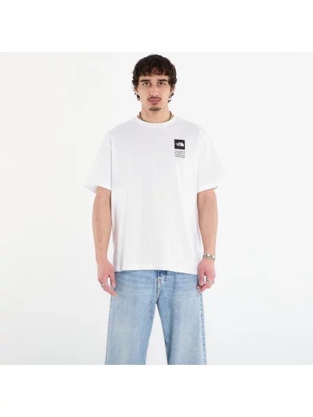 Tricou The North Face Icon Celebration Regular Short Sleeve Tee-Graphic TNF White M alb