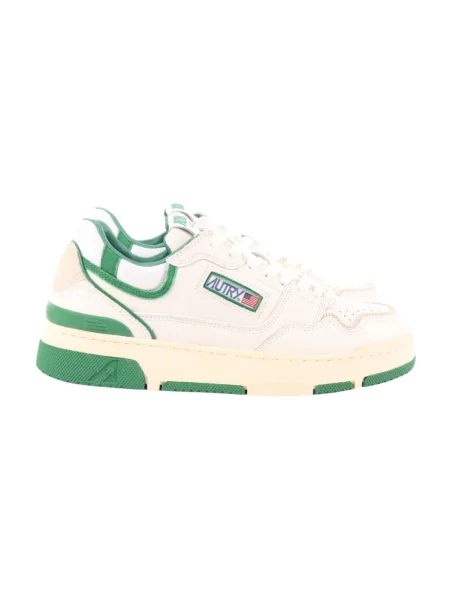 Sneakersy Autry zamszowe zielone