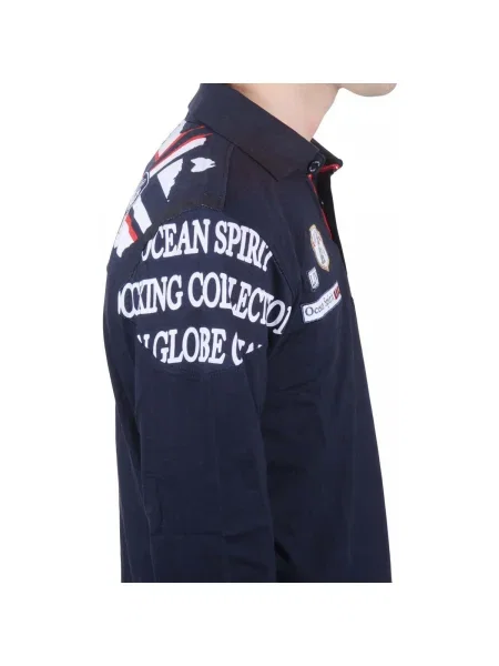 Tricou polo copii Vent Du Cap albastru