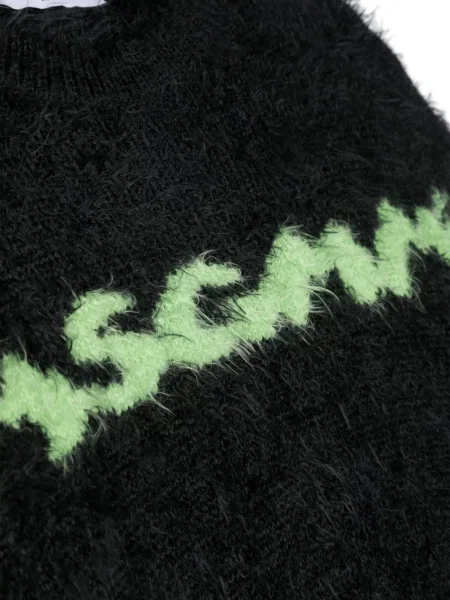 Sweter dziecięcy Msgm czarny