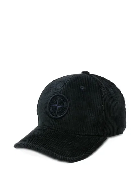 Czapka z daszkiem dziecięca Stone Island niebieska