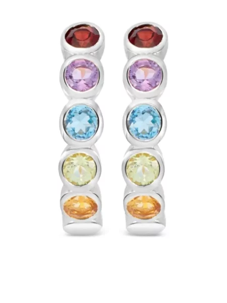 Обеци Dower And Hall сребристо