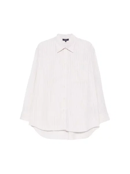 Koszula w paski Soeur w paski beżowa